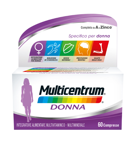 MULTICENTRUM DONNA 60 COMPRESSE - Farmacia Rossi2 - Farmacia Rossi 