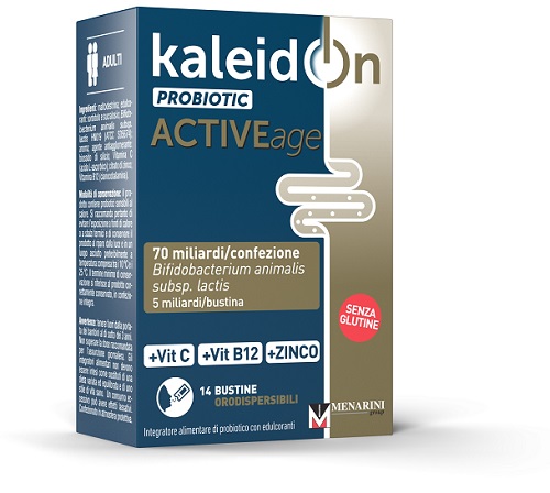 KALEIDON PROBIOTIC ACTIVE AGE 14 BUSTINE - Farmacia Rossi2 - Farmacia Rossi 