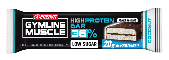 GYMLINE 20G PROTEINBAR LS COCONUT 55 G - Farmacia Rossi2 - Farmacia Rossi 