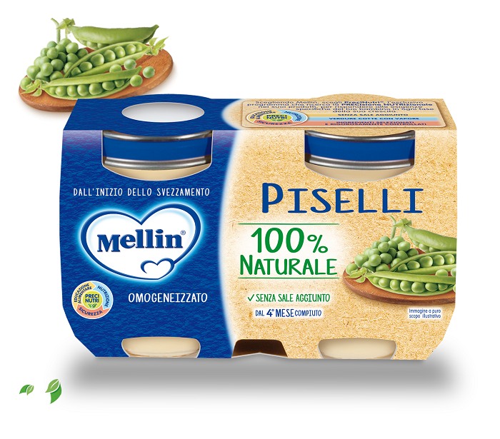 OMOGENEIZZATO PISELLI 2 X 125 G - Farmacia Rossi2 - Farmacia Rossi 