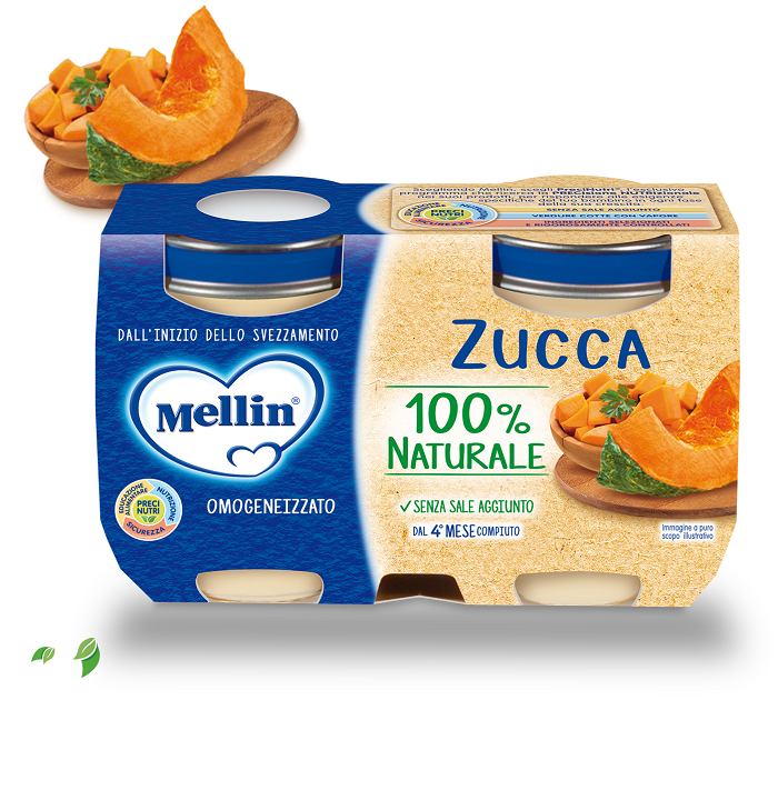 OMOGENEIZZATO ZUCCA 2 X 125 G - Farmacia Rossi2 - Farmacia Rossi 