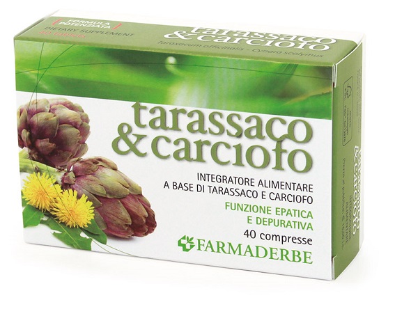 TARASSACO/CARCIOFO 40 COMPRESSE - Farmacia Rossi2 - Farmacia Rossi 
