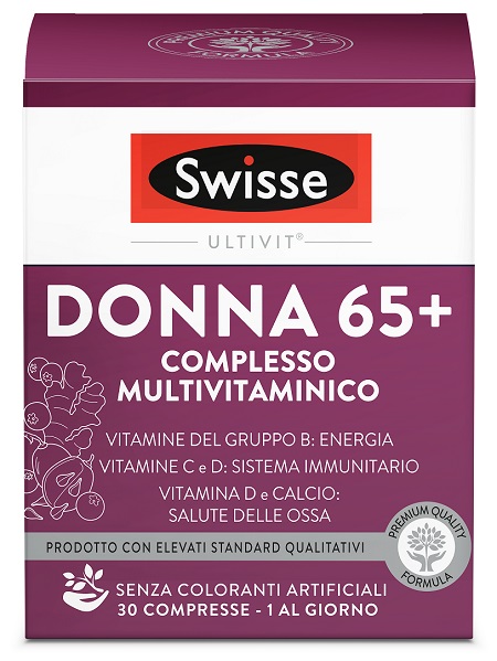 SWISSE DONNA 65+ COMPLESSO MULTIVITAMINICO 30 COMPRESSE - Farmacia Rossi2 - Farmacia Rossi 