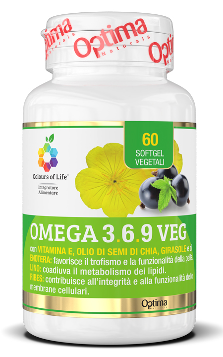 COLOURS OF LIFE OMEGA 3-6-9 VEG 60 SOFT GEL - Farmacia Rossi2 - Farmacia Rossi 