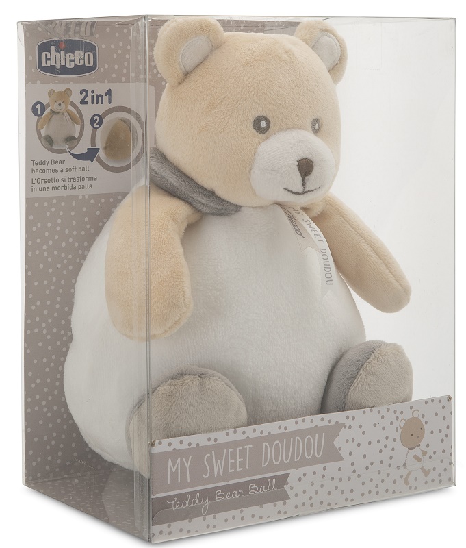 CHICCO GIOCO PELUCHE ORSO PALLA - Farmacia Rossi2 - Farmacia Rossi 