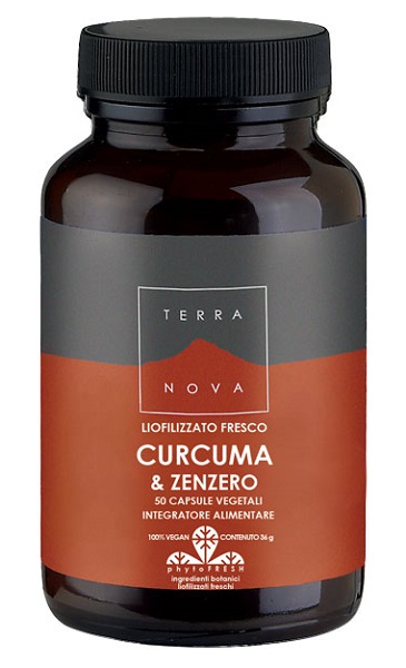 TERRANOVA CURCUMA 400MG/ZENZERO 200MG 50 CAPSULE - Farmacia Rossi2 - Farmacia Rossi 