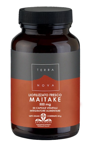 TERRANOVA MAITAKE 500MG LIOFILIZZATO FRESCO 50 CAPSULE - Farmacia Rossi2 - Farmacia Rossi 