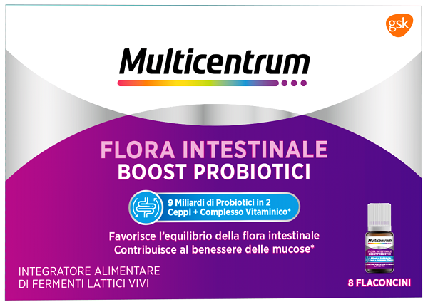MULTICENTRUM DUOBIOTICO 8 FLACONCINI - Farmacia Rossi2 - Farmacia Rossi 