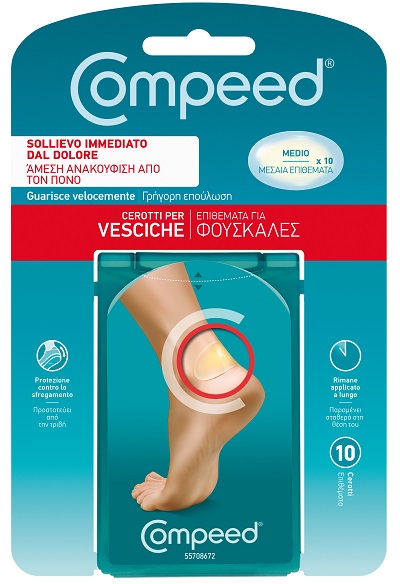 COMPEED CEROTTO VESCICHE MEDIO 10 PEZZI - Farmacia Rossi2 - Farmacia Rossi 