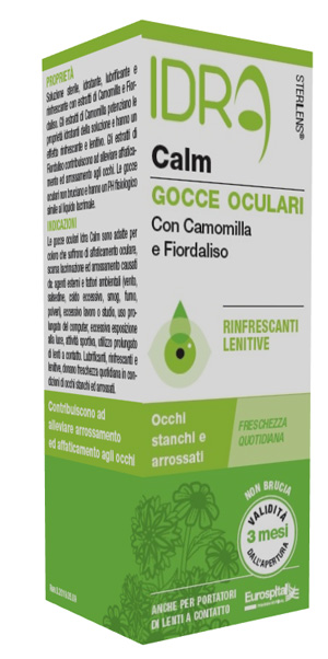 GOCCE OCULARI STERILENS IDRA CALM 10 ML - Farmacia Rossi2 - Farmacia Rossi 