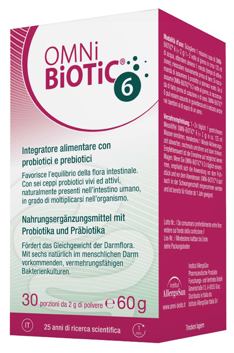 OMNI BIOTIC 6 BARATTOLO 60 G - Farmacia Rossi2 - Farmacia Rossi 