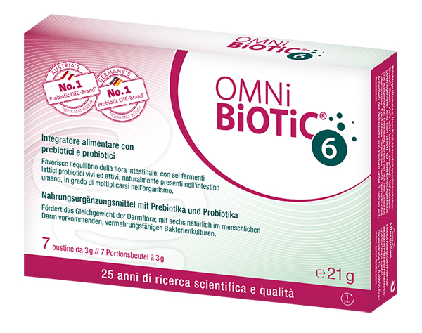 OMNI BIOTIC 6 POLVERE 7 BUSTINE DA 3 G - Farmacia Rossi2 - Farmacia Rossi 