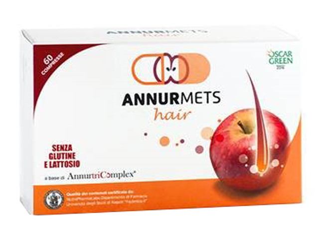 ANNURMETS HAIR 60 COMPRESSE - Farmacia Rossi2 - Farmacia Rossi 