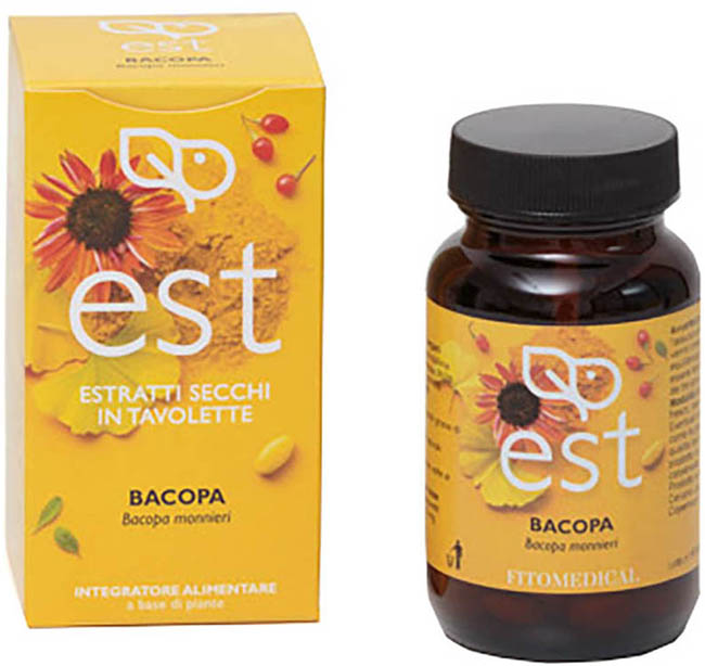 BACOPA ESTRATTO SECCO 60 TAVOLETTE - Farmacia Rossi2 - Farmacia Rossi 