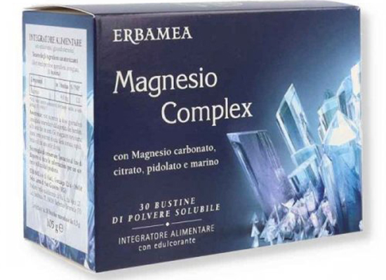 ERBAMEA MAGNESIO COMPLEX 30 BUSTINE POLVERE SOLUBILE - Farmacia Rossi2 - Farmacia Rossi 