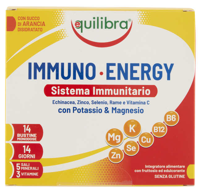 IMMUNO ENERGY POTASSIO & MAGNESIO 14 BUSTINE - Farmacia Rossi2 - Farmacia Rossi 