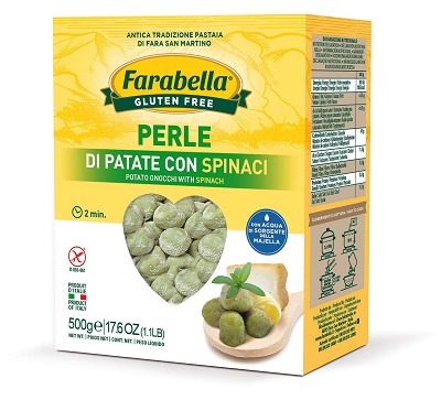 FARABELLA PERLE PATATE SPINACI 500 G ASTUCCIO - Farmacia Rossi2 - Farmacia Rossi 