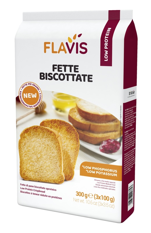 FLAVIS FETTE BISCOTTATE 300 G - Farmacia Rossi2 - Farmacia Rossi 