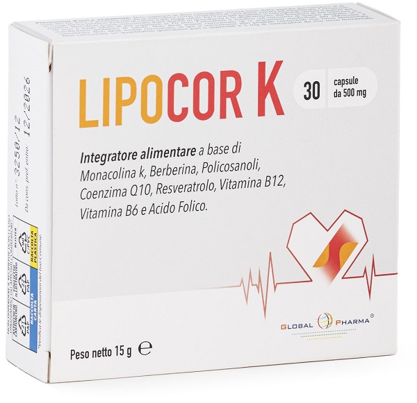LIPOCOR K 30 CAPSULE - Farmacia Rossi2 - Farmacia Rossi 