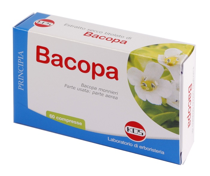 BACOPA MONNIERI ESTRATTO SECCO 60 COMPRESSE - Farmacia Rossi2 - Farmacia Rossi 