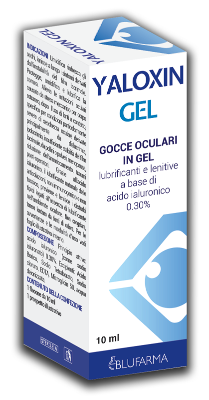 YALOXIN GEL OCULARE ACIDO IALURONICO 0,30% 10 ML - Farmacia Rossi2 - Farmacia Rossi 