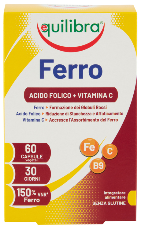 FERRO PIU' VITAMINA C 60 PERLE - Farmacia Rossi2 - Farmacia Rossi 