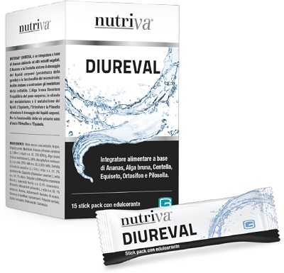 NUTRIVA DIUREVAL 15 STICK PACK DA 10 ML - Farmacia Rossi2 - Farmacia Rossi 