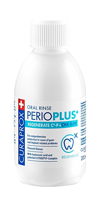 CURAPROX PERIOPLUS+ REGENERATE CHX 0,09% 200 ML - Farmacia Rossi2 - Farmacia Rossi 
