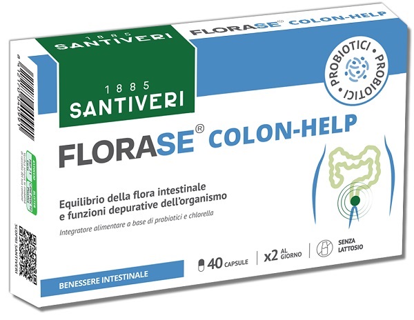 FLORASE COLON HELP 40 CAPSULE - Farmacia Rossi2 - Farmacia Rossi 