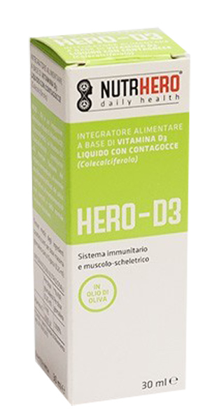 HERO D3 GOCCE 30 ML - Farmacia Rossi2 - Farmacia Rossi 