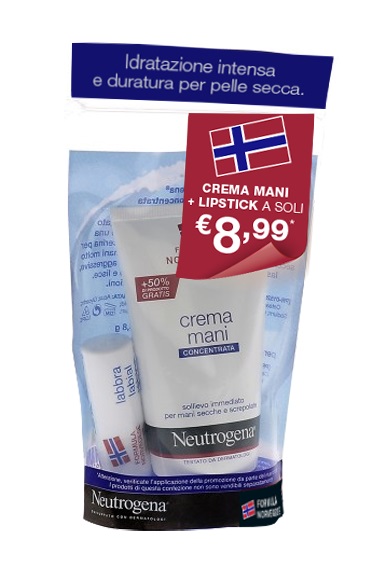 NEUTROGENA MANI PROFUMATO + LIPSTICK BUNDLE - Farmacia Rossi2 - Farmacia Rossi 