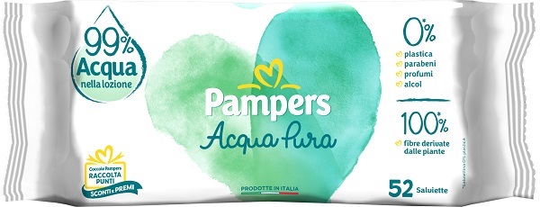 WIPES PAMPERS NATURELLO 52 SALVIETTE - Farmacia Rossi2 - Farmacia Rossi 