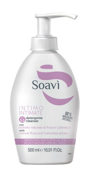 SOAVI' INTIMO IDRATANTE PH5,5 FLACONE CON DISPENSER 500 ML - Farmacia Rossi2 - Farmacia Rossi 