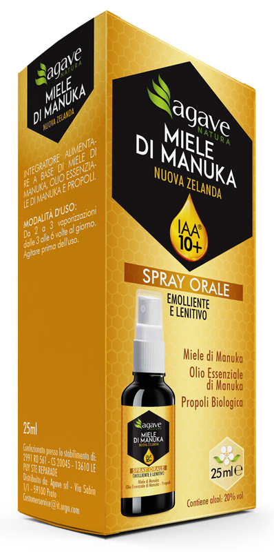 AGAVE NATURA SPRAY ORALE IAA 10+ 27 ML - Farmacia Rossi2 - Farmacia Rossi 