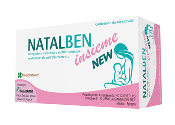 NATALBEN INSIEME NEW 60 CAPSULE - Farmacia Rossi2 - Farmacia Rossi 