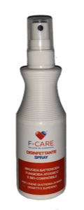 DISINFETTANTE SPRAY F-CARE PER MANI 100 ML - Farmacia Rossi2 - Farmacia Rossi 