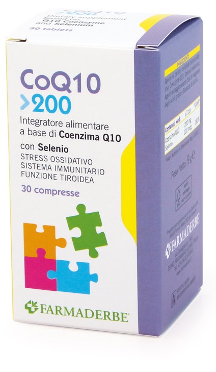 COQ10 200 30 COMPRESSE - Farmacia Rossi2 - Farmacia Rossi 