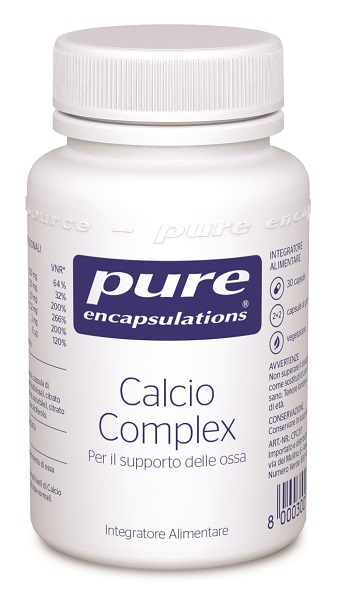 PURE ENCAPSULATIONS CALCIO COMPLEX 30 CAPSULE - Farmacia Rossi2 - Farmacia Rossi 