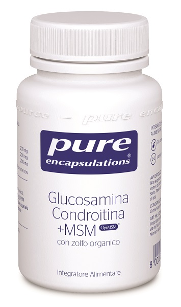 PURE ENCAPSULATIONS GLUCOSAMINA CONDROITINA + MSM 30 CAPSULE - Farmacia Rossi2 - Farmacia Rossi 