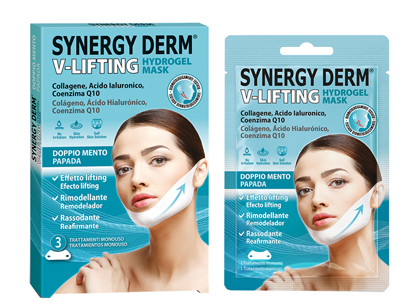 SYNERGY DERM V LIFTING HYDROGEL MASK DOPPIO MENTO - Farmacia Rossi2 - Farmacia Rossi 