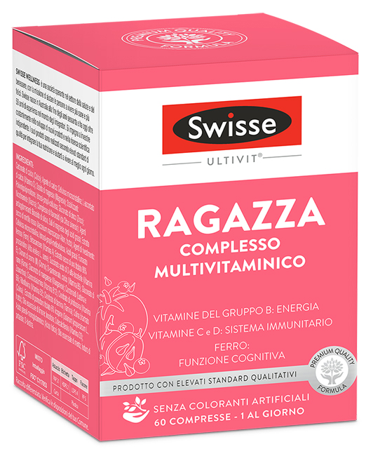 SWISSE MULTIVITAMINICO RAGAZZA 60 COMPRESSE - Farmacia Rossi2 - Farmacia Rossi 