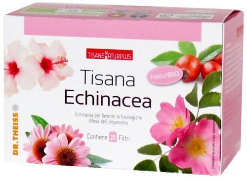NATURPLUS TISANA ECHINACEA 20 FILTRI X 30 G - Farmacia Rossi2 - Farmacia Rossi 