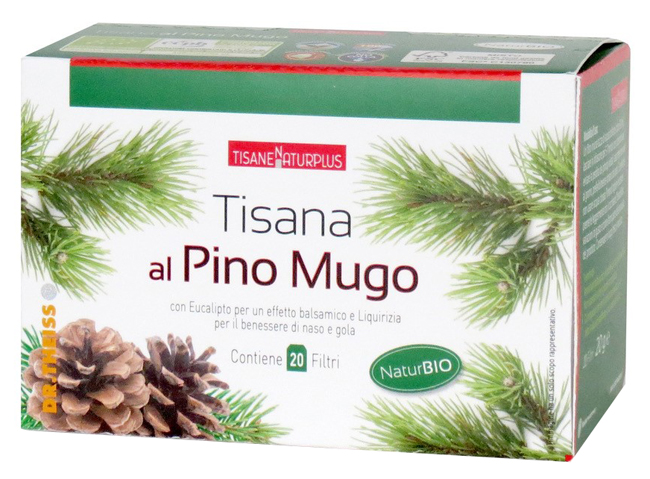 NATURPLUS TISANA PINO MUGO 20 FILTRI X 30 G - Farmacia Rossi2 - Farmacia Rossi 