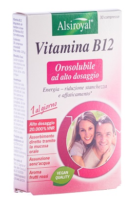 VITAMINA B12 OROSOLUBILE 30 COMPRESSE - Farmacia Rossi2 - Farmacia Rossi 