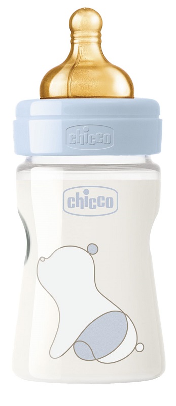 CHICCO BIBERON ORIGINAL 150ML TOUCH 1 FORO BOY CON TETTARELLA IN CAUCCIU' - Farmacia Rossi2 - Farmacia Rossi 