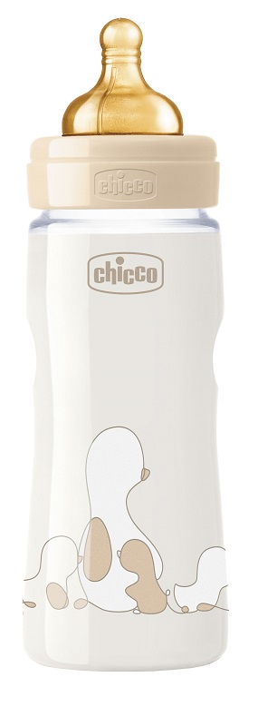 CHICCO BIBERON ORIGINAL 330ML TOUCH REGULAR UNISEX CON TETTARELLA IN CAUCCIU' - Farmacia Rossi2 - Farmacia Rossi 