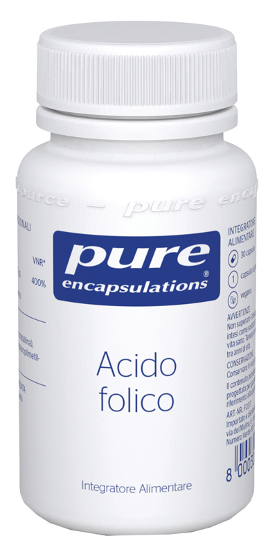 PURE ENCAPSULATIONS ACIDO FOLICO 30 CAPSULE - Farmacia Rossi2 - Farmacia Rossi 