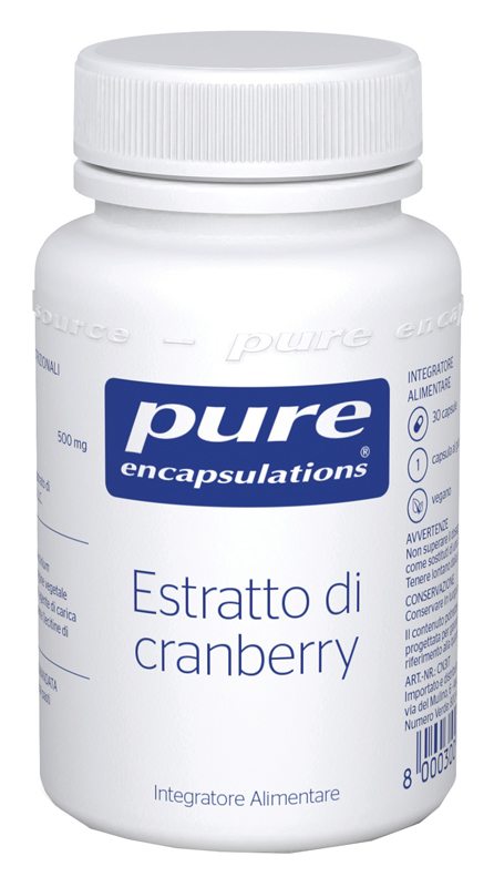 PURE ENCAPSULATIONS ESTRATTO DI CRANBERRY 30 CAPSULE - Farmacia Rossi2 - Farmacia Rossi 