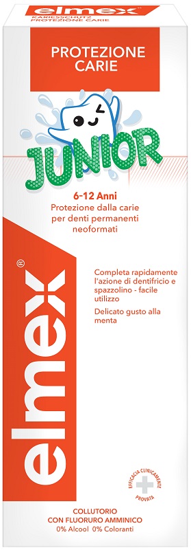 ELMEX COLLUTORIO JUNIOR 400 ML - Farmacia Rossi2 - Farmacia Rossi 