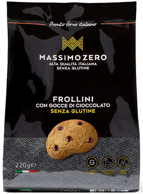 MASSIMO ZERO FROLLINI GOCCE CIOCCOLATO 220 G - Farmacia Rossi2 - Farmacia Rossi 